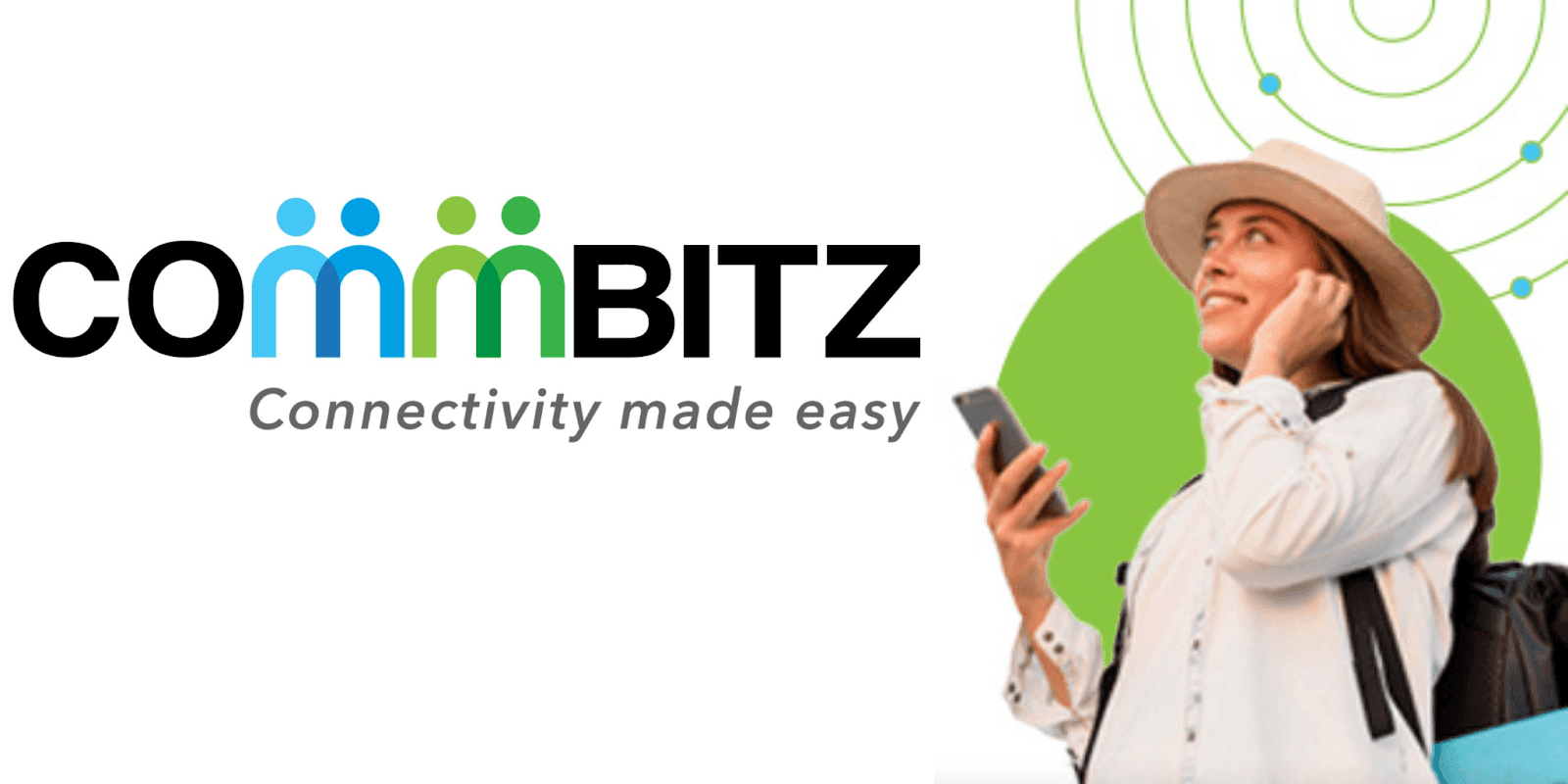 "Commbitz offers seamless global connectivity with eSIM technology, eliminating roaming charges for travelers worldwide."