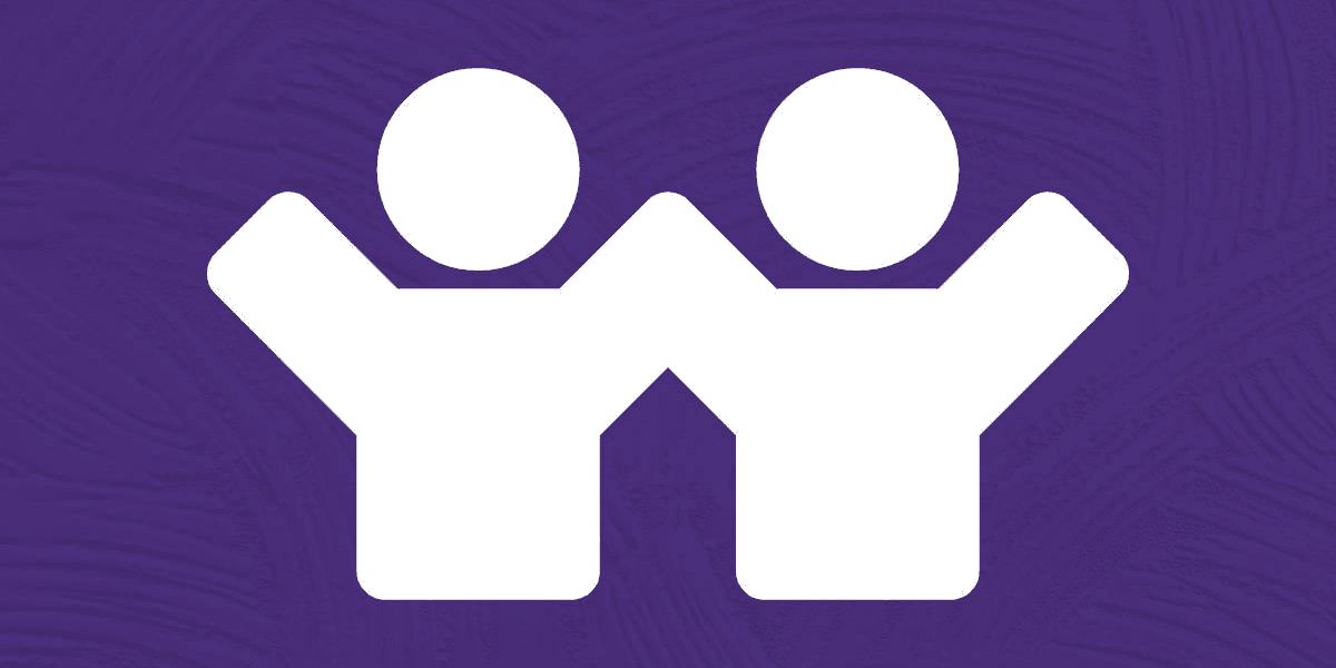 "Minimalist graphic symbolizing connection, unity, and engagement, reflecting the core values of Nobody.live in fostering human interactions."