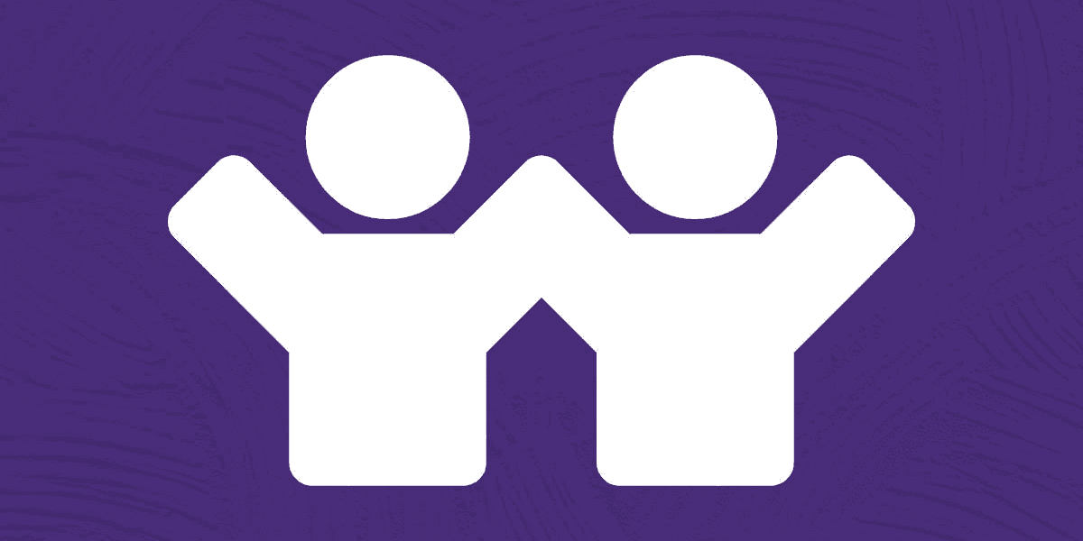 "Minimalist graphic symbolizing connection, unity, and engagement, reflecting the core values of Nobody.live in fostering human interactions."
